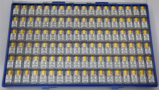 1005(0402)  108종 (100개입) 칩캐패시터(세라믹) 샘플키트