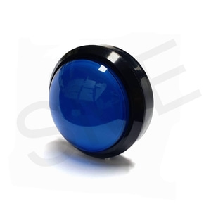 10206002 98파이 블루 LED 푸쉬 돔타입 버튼 원형 오락기 스위치