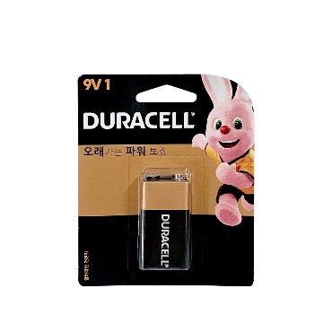 [건전지] 듀라셀 DURACELL MN1604 알카라인 포장 1개입, 10개입 9V