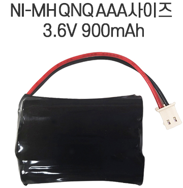 NI-MH QNQ AAA사이즈 3,6V 900mAh C5264단자