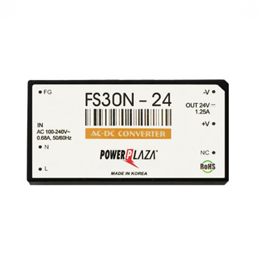 FS30n-24 SERIES (입력AC85~264 OR DC 110~340V) (출력CH1: 24V/ 1.25A)