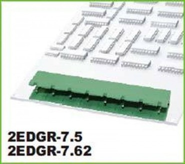 2EDGR-7.62 (PCB ANGLE TYPE 터미널 블록, 핀간격 : 7.62mm피치 )