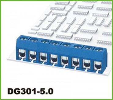 DG301-5.0 (스크류 터미널 블록, 핀간격 : 5.0mm피치)