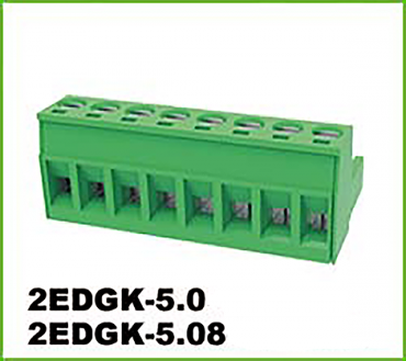 2EDGK-5.0 (플러그 터미널 블록, 핀간격 : 5.0mm피치)
