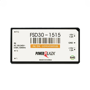FSD30-1515 FS SERIES (입력AC85~264 OR DC 110~340V) (출력CH1: 15V/ 1A)