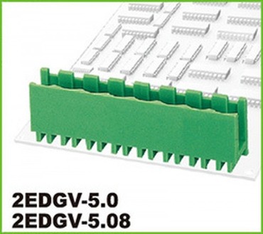 2EDGV-5.08 (PCB STRAIGHT PCB 터미널 블록, 핀간격 : 5.08mm피치)