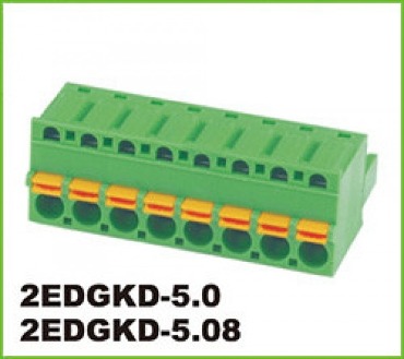 2EDGKD-5.08 (플러그 터미널 블록, 핀간격 : 5.08mm피치)