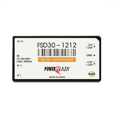 FSD30-1212 FS SERIES (입력AC85~264 OR DC 110~340V) (출력CH1: 12V/ 1.25A)