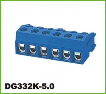 DG332K-5.0 (스크류 PCB 터미널플럭, 핀간격 : 5.0mm피치)