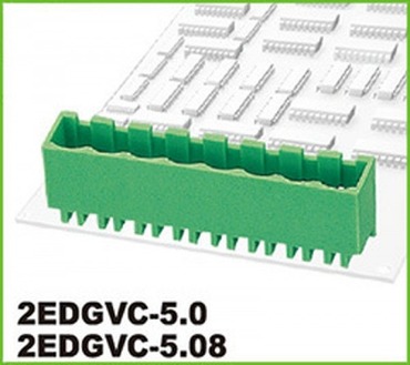 2EDGVC-5.08 (PCB STRAIGHT PCB 터미널 블록, 핀간격 : 5.08mm피치)