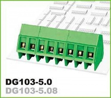 DG103-5.0 (스크류 PCB 터미널플럭, 핀간격 : 5.0mm피치)