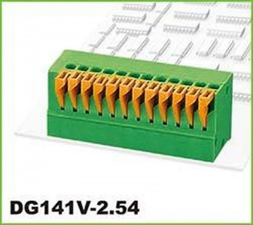 DG141V-2.54 (PCB STRAIGHT SPRING TYPE 2.54mm피치)