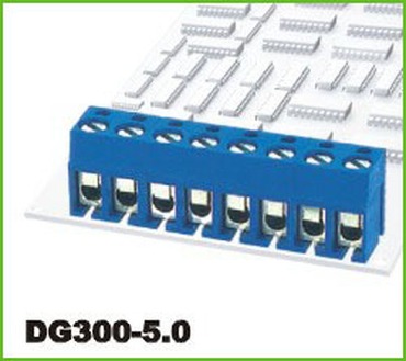 DG300-5.0 (PCB 터미널 블록, 핀간격 : 5.0mm피치, 조립가능)