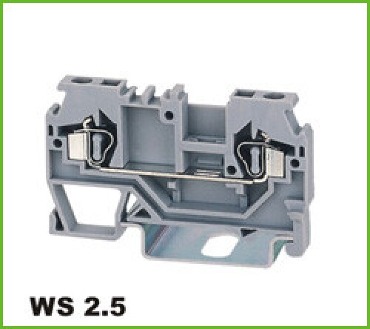 WS2.5-01P (DIN RAIL WS2.5-01P 2.5mm2 WIRE RANGE)