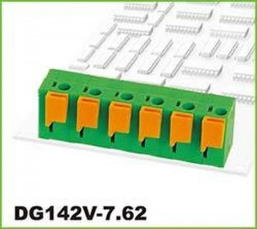 DG142V-7.62 (PCB STRAIGHT SPRING TYPE 7.62mm피치)
