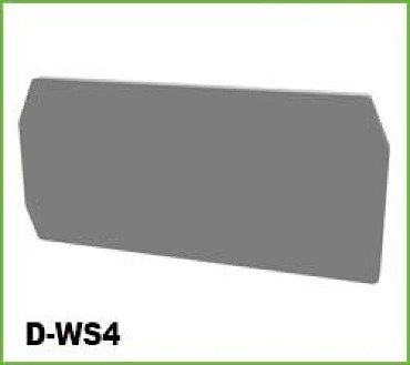 D-WS4-01P (DIN RAIL D-WS4-01P(커버) 4mm2 WIRE RANGE)
