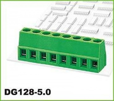 DG128-5.0 (스크류 PCB 터미널플럭, 핀간격 : 5.0mm피치)