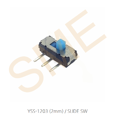 YSS-1203 (2mm) / SLIDE SW 미니슬라이드 (10개 단위 판매)